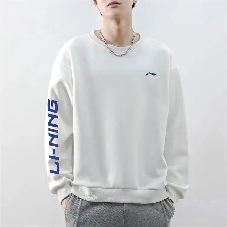 LINING Sweatshirts Unisex White-2