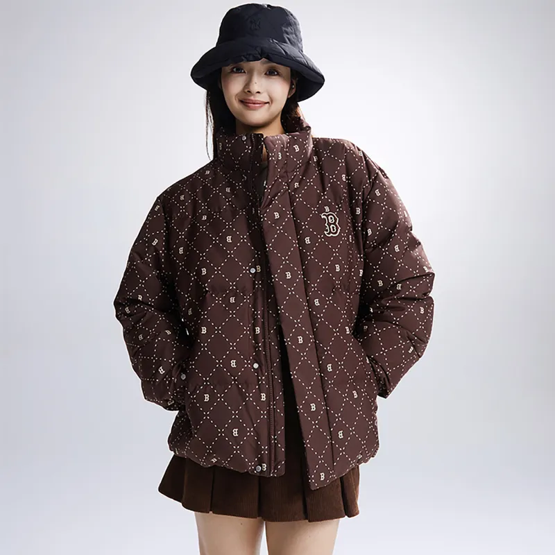 MLB Down Jackets Unisex Dark Brown-3