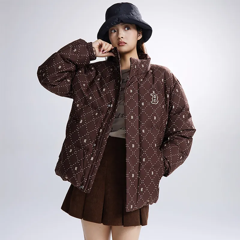 MLB Down Jackets Unisex Dark Brown-5