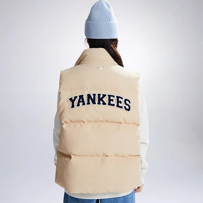MLB Down Jacket Unisex Light Sandy Brown-4