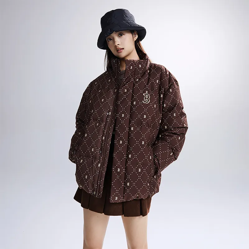 MLB Down Jackets Unisex Dark Brown-4