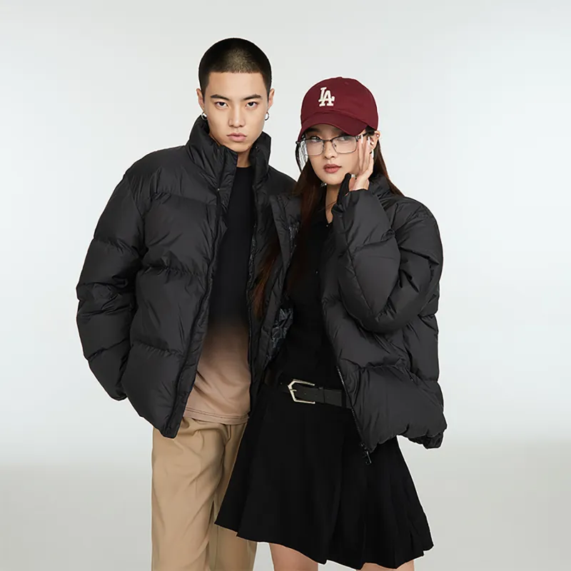 MLB New York Yankees Down Jackets Unisex Black-4
