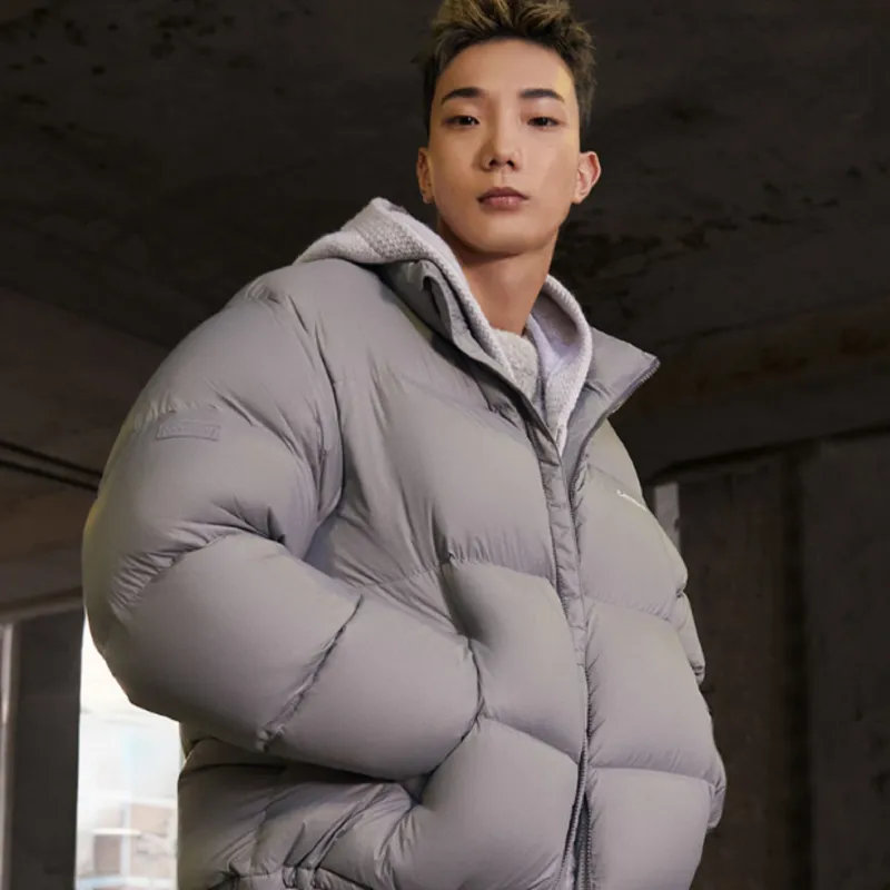 COVERNAT Down Jackets Unisex Gray-4