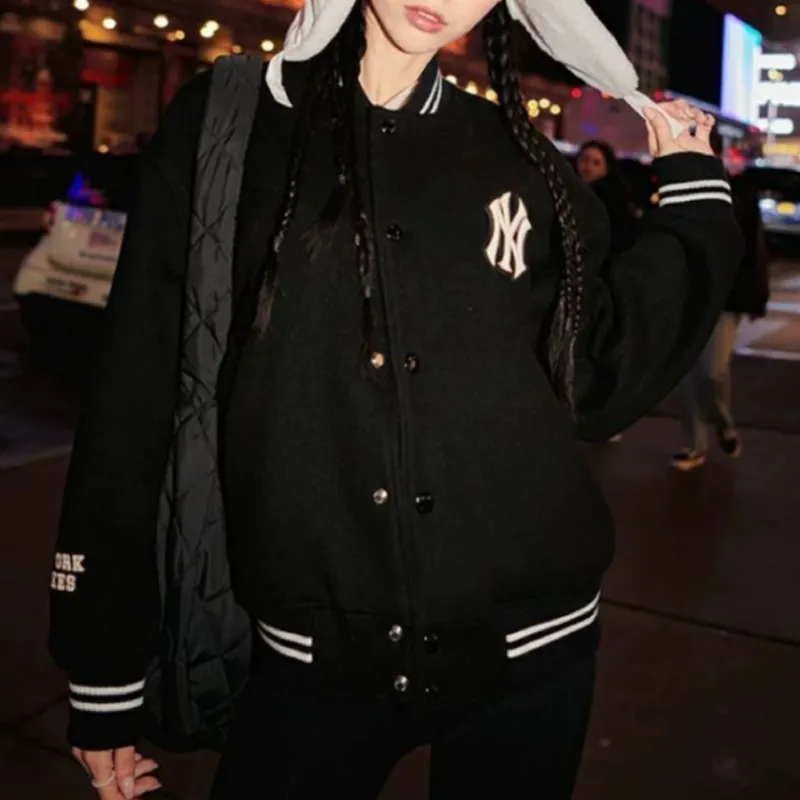MLB Baseball Jerseys Unisex Black-6