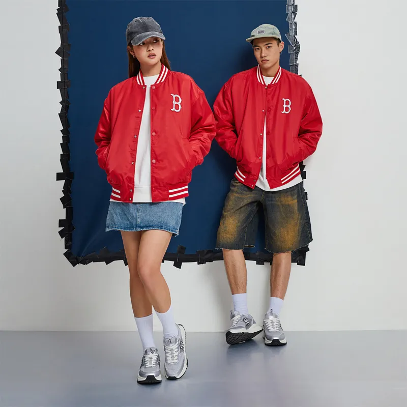 MLB SS24 Jackets Coats Spring And Autumn Unisex Red-4