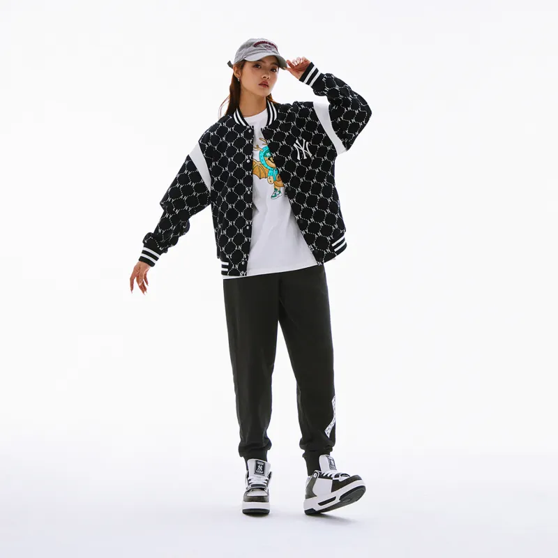 MLB SS24 Baseball Jacket Unisex Black-3