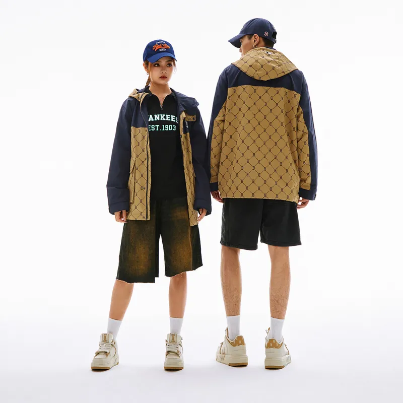 MLB SS24 Jackets Coats Spring Fall Unisex Dark Camel-6