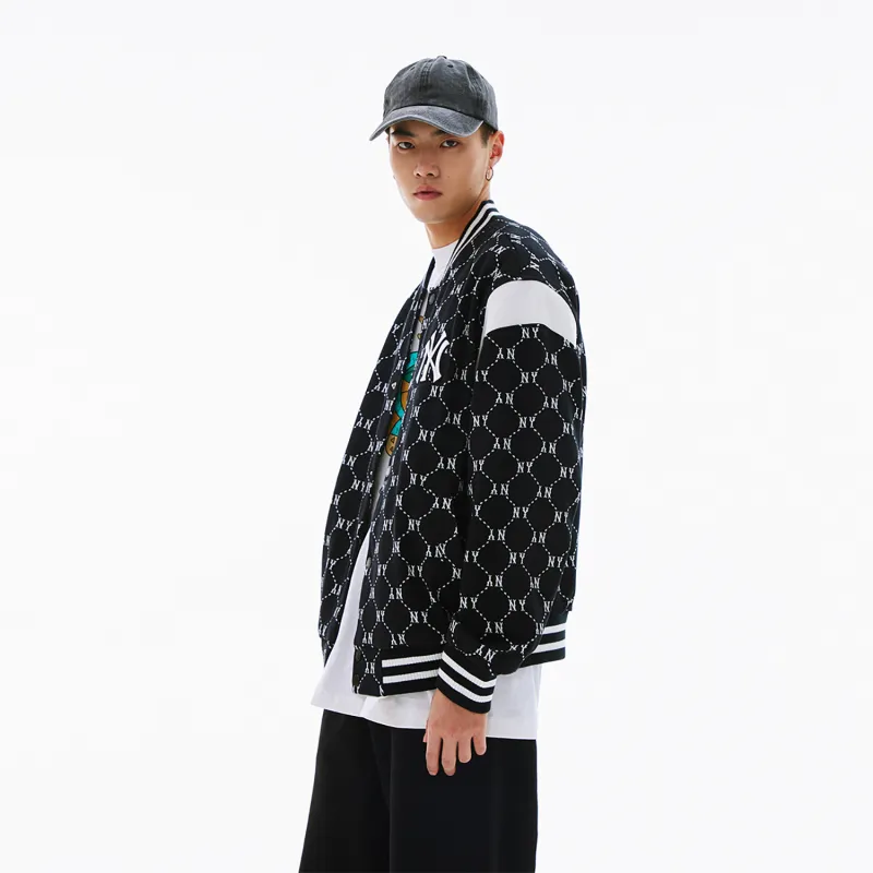 MLB SS24 Baseball Jacket Unisex Black-5