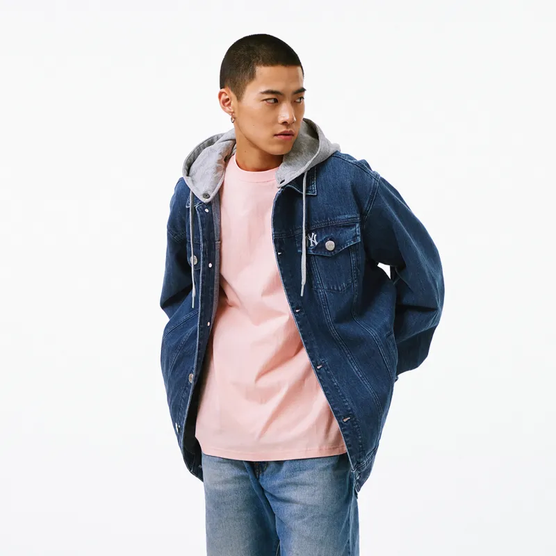 MLB SS24 Denim Jacket Unisex Blue-5