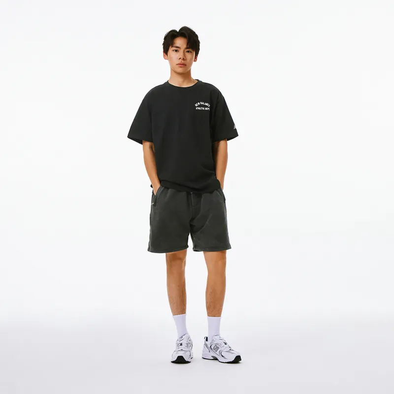 New Balance Short Sleeved Unisex Black-4