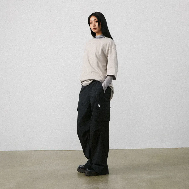 MLB SS24 Cargo Pants Unisex Black-2