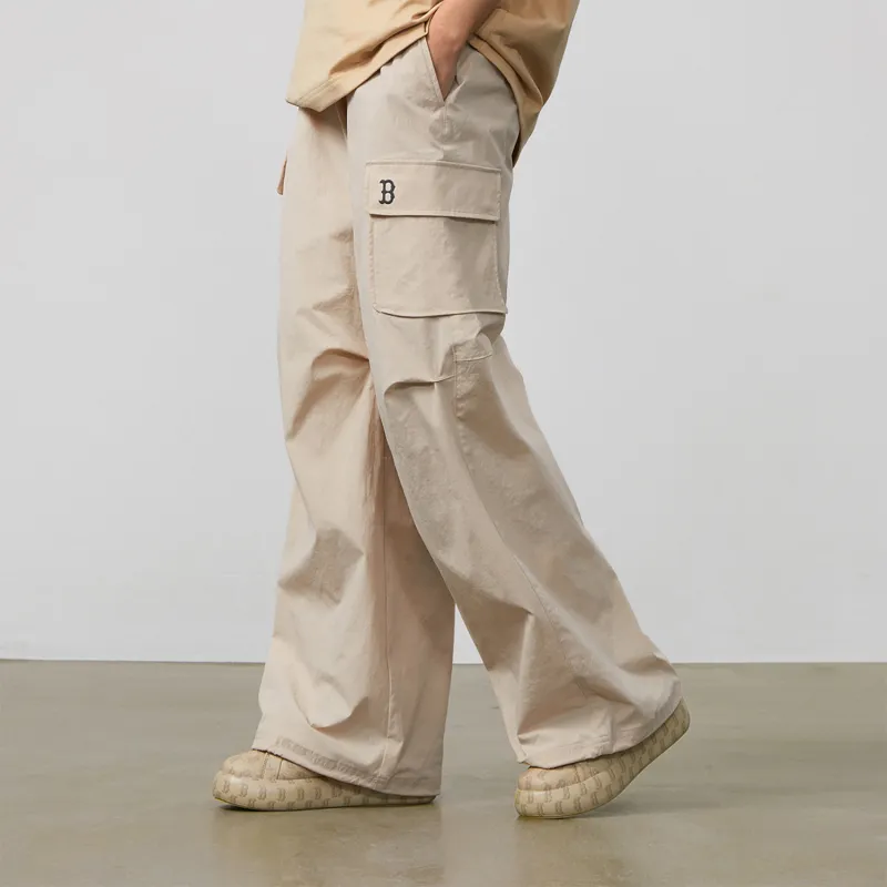 MLB SS24 Cargo Pants Women's Sand Yellow-3