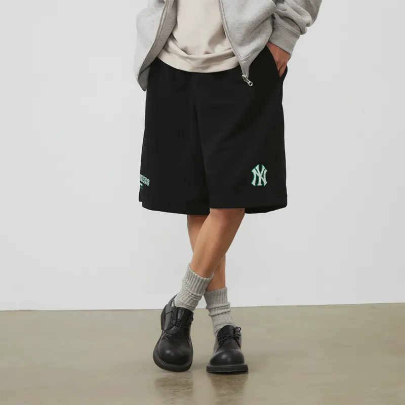MLB College Style Series Casual Shorts Unisex Black-6