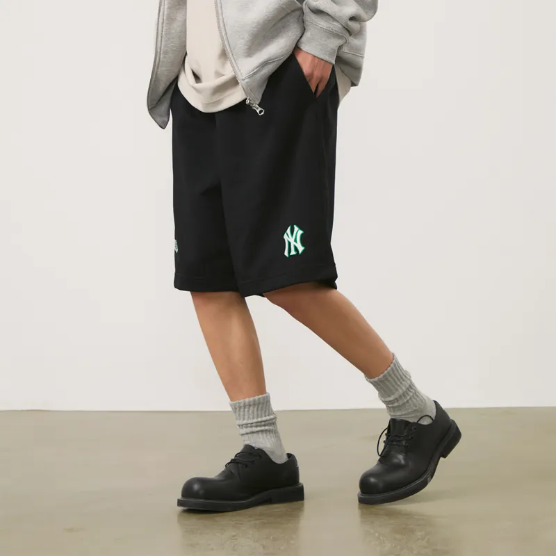 MLB College Style Series Casual Shorts Unisex Black-5
