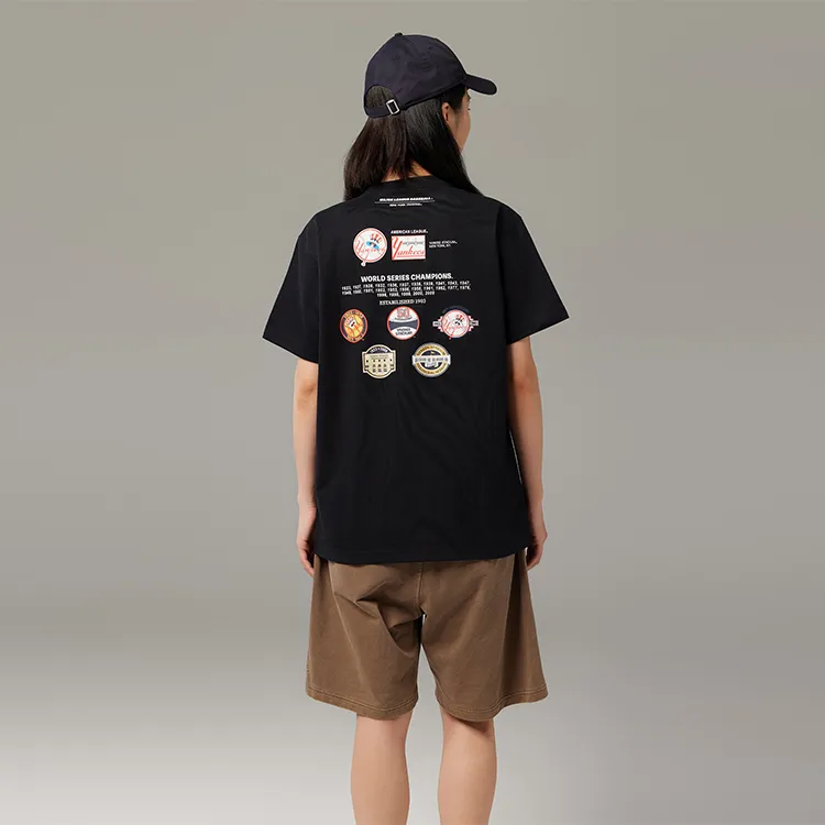 New Era T Shirts Unisex Black-4