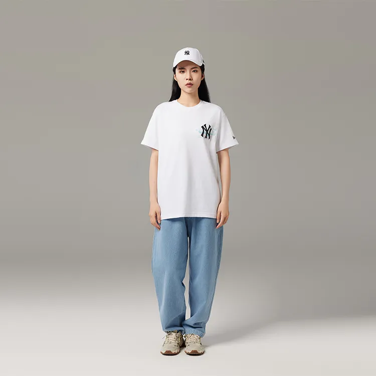 New Era T Shirts Unisex White-4