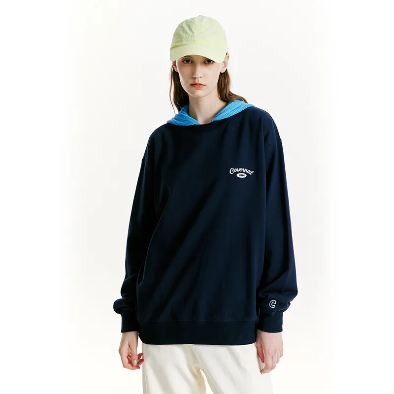 COVERNAT Sweatshirts Unisex Navy-2
