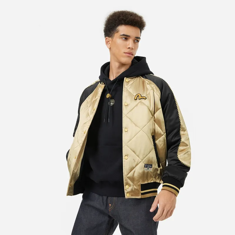 EVISU Jackets Men Gold-2