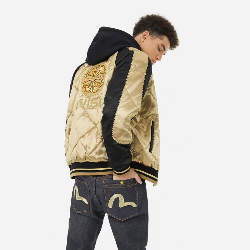EVISU Jackets Men Gold-3