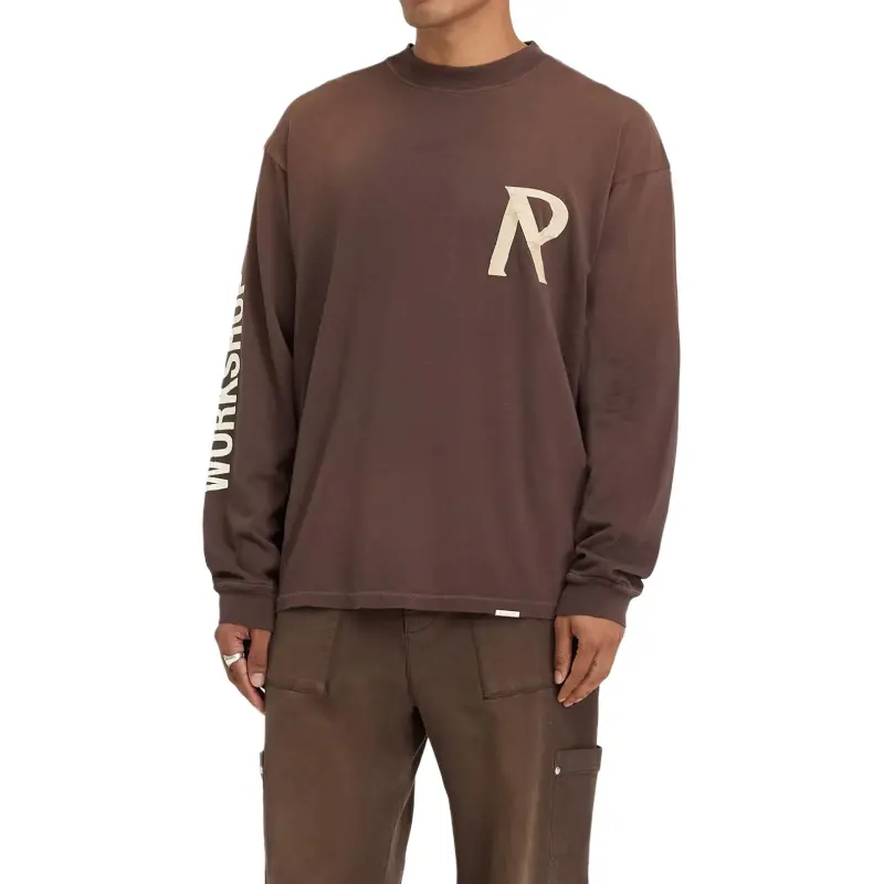REPRESENT Masking Tape Initial L/S Tee-4