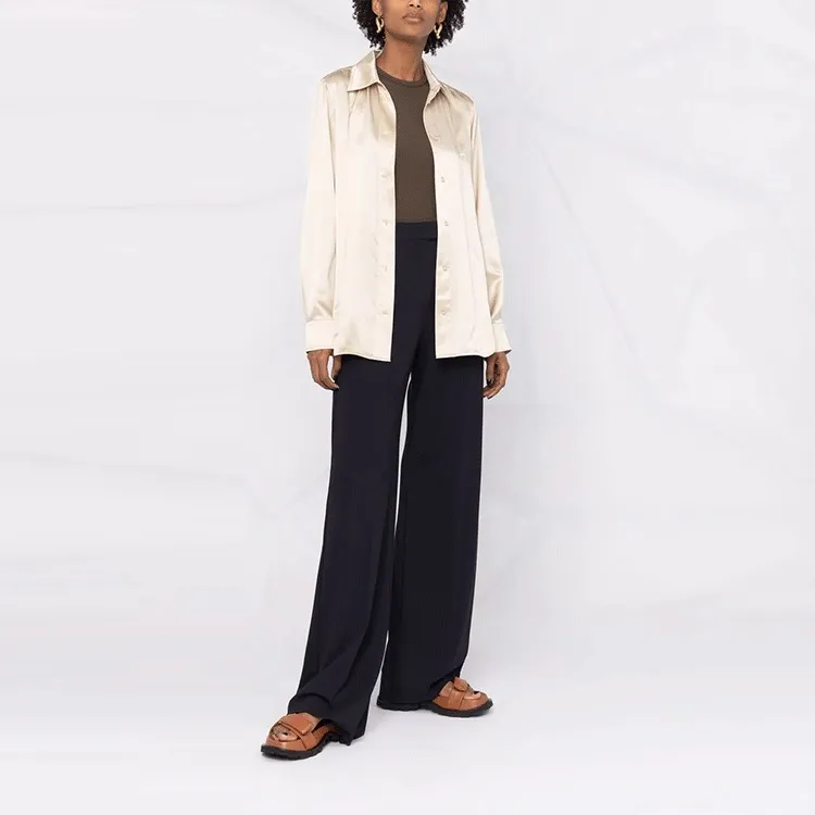 TOTEME Shirts Women's Ecru-1
