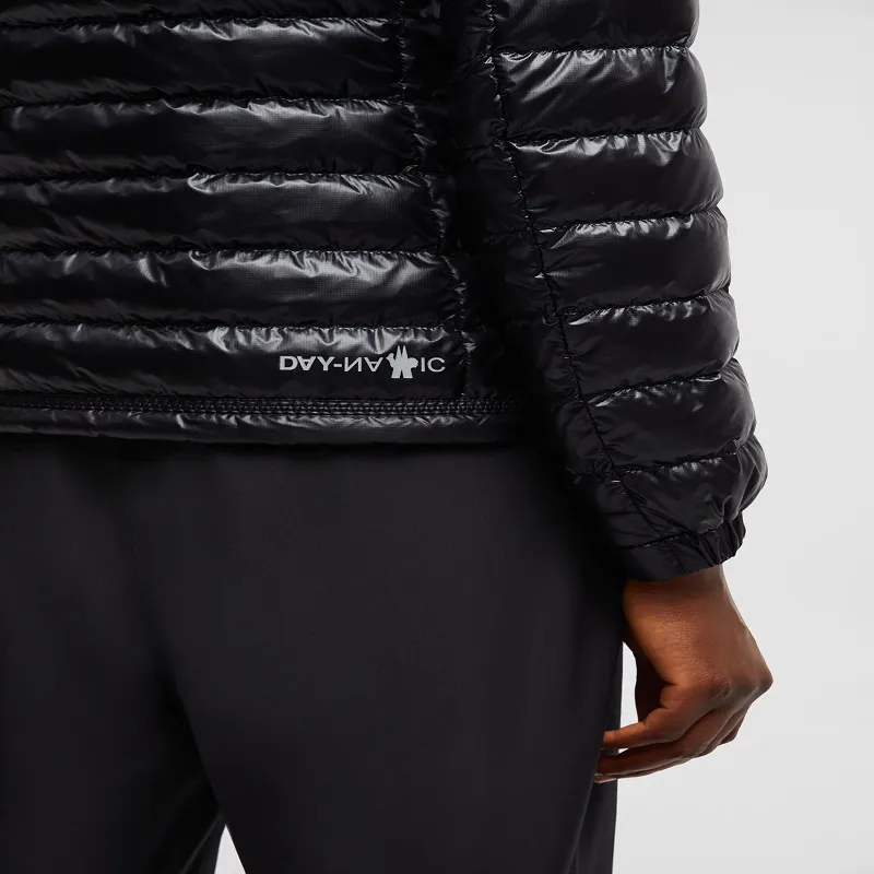 Moncler Grenoble Logo Embroidered Zip Up Jacket-5