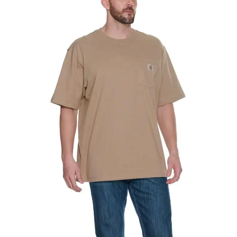 Carhartt T Shirts Men Khaki-4