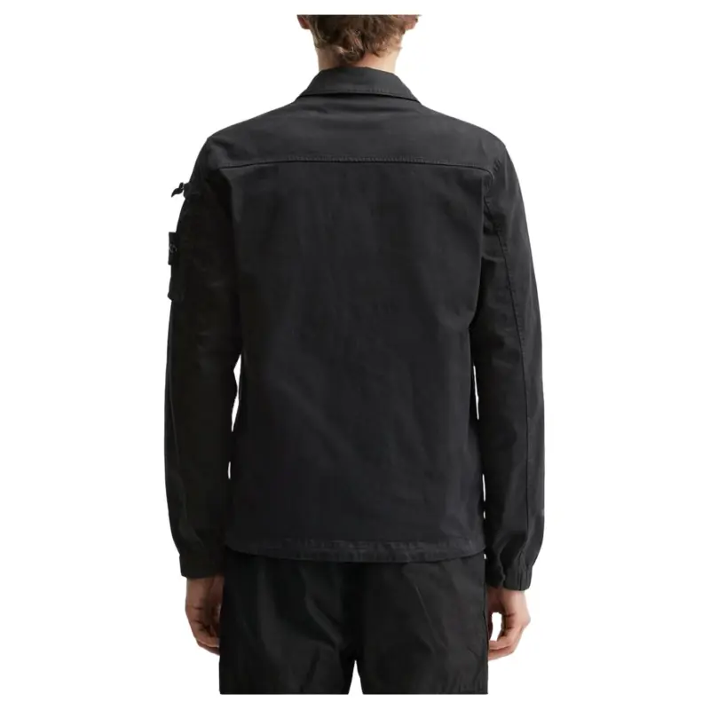 STONE ISLAND Logo Patch Zipped Jacket-2