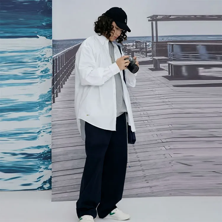 Nautica White Sail Shirts Men White-3