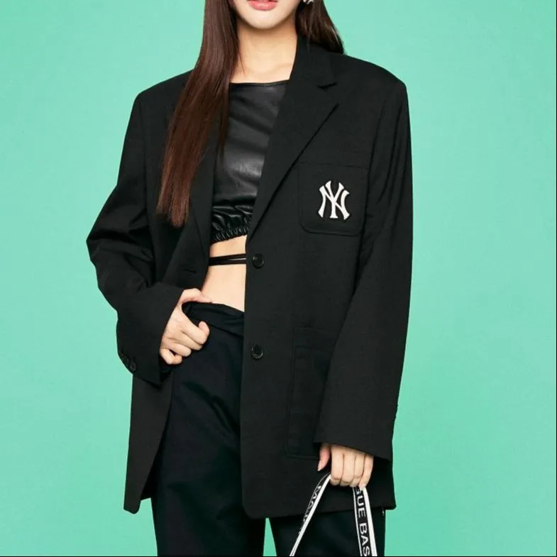 MLB New York Yankees Business Suits Women's Black-4
