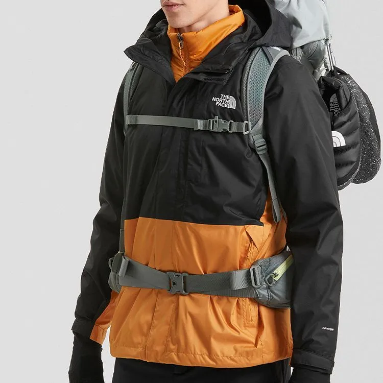 THE NORTH FACE City Outdoor Collection Water Resistant Windproof Wear Resistant Warm Windbreaker Jacket Men's Yellow-2