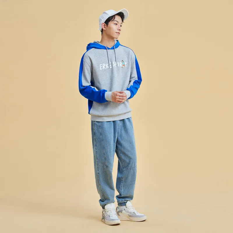 Erke Sweatshirts Men Mica Heather Gray-3