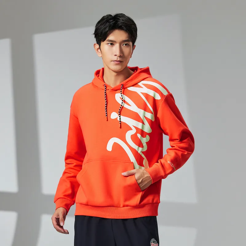 Erke Sweatshirts Men Bright Award Orange-3