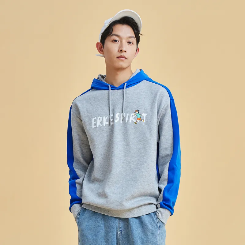 Erke Sweatshirts Men Mica Heather Gray-4