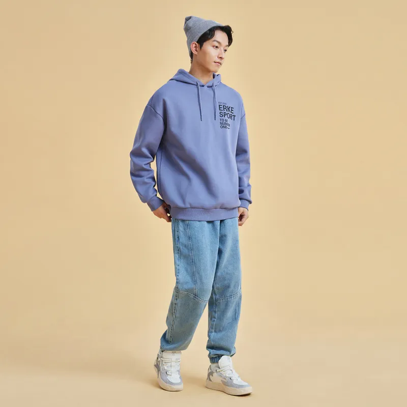 Erke Sweatshirts Men Blue Purple-3