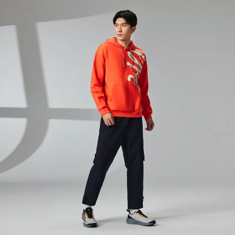 Erke Sweatshirts Men Bright Award Orange-2