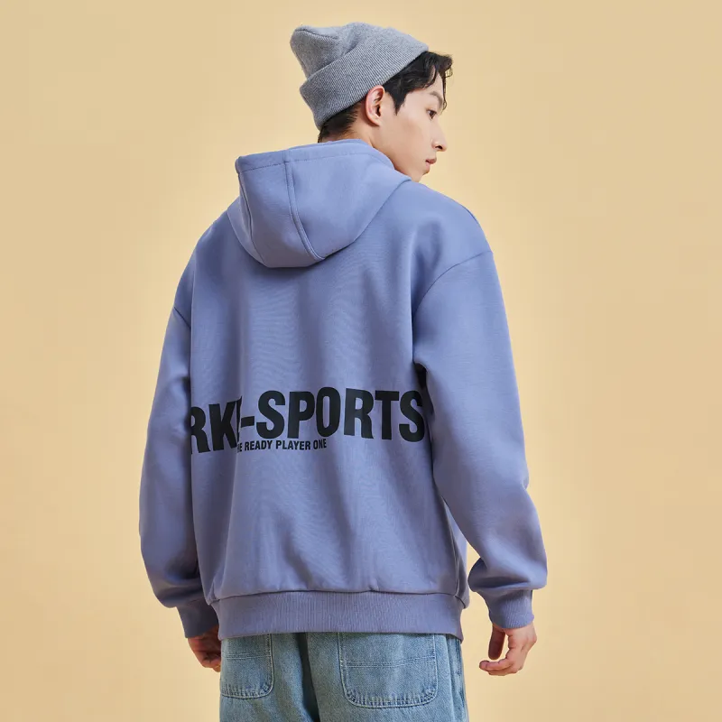 Erke Sweatshirts Men Blue Purple-5