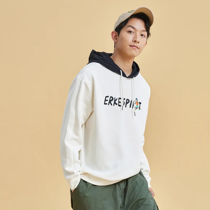 Erke Sweatshirts Men Glacier White-6