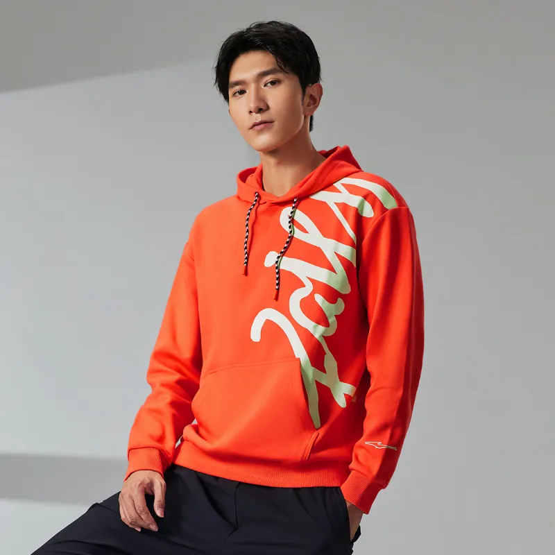 Erke Sweatshirts Men Bright Award Orange-6