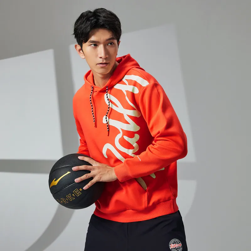 Erke Sweatshirts Men Bright Award Orange-5