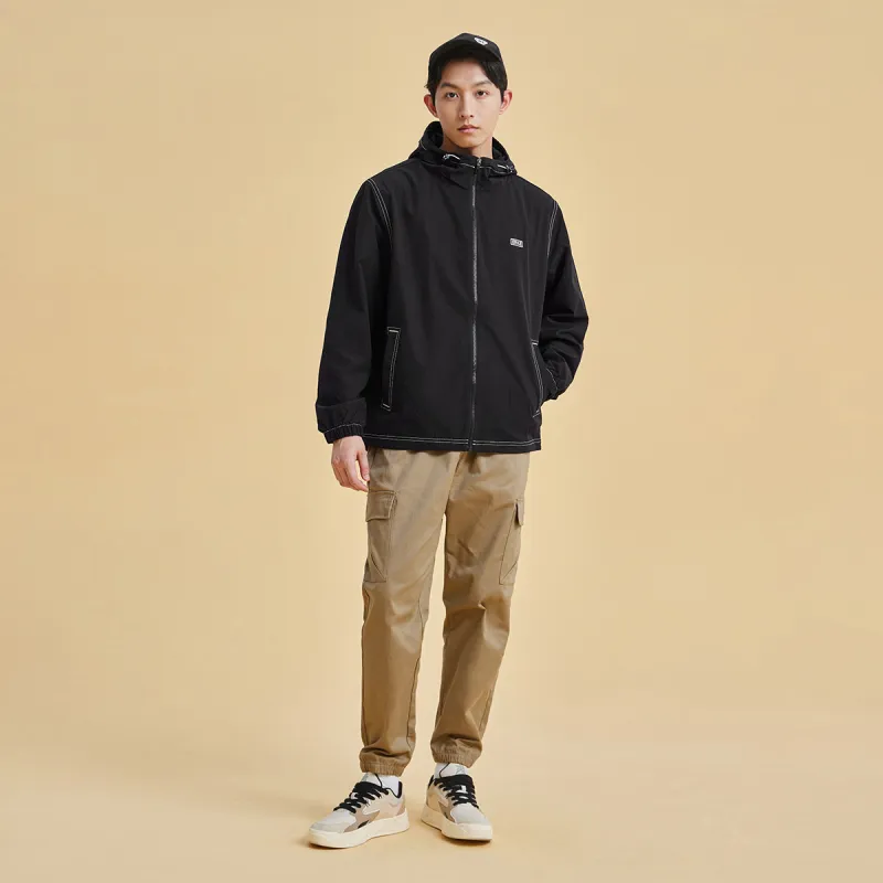 Erke Jackets Men Jet Black-2
