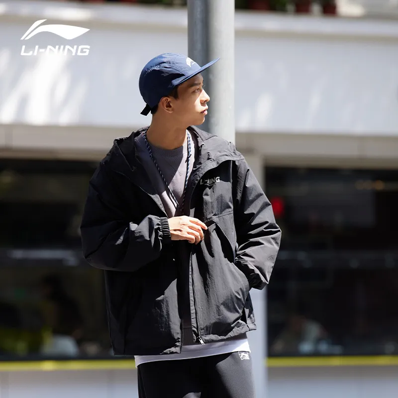 LiNing Lotus Leaf Jacket Men's Black-2