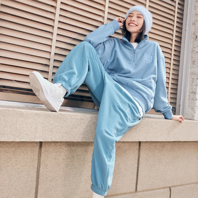 PEAK Sweatshirt Unisex Ceramic Blue-6