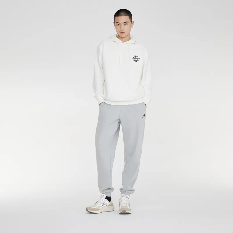 New Balance Knitted Sweatpants Unisex Gray-3