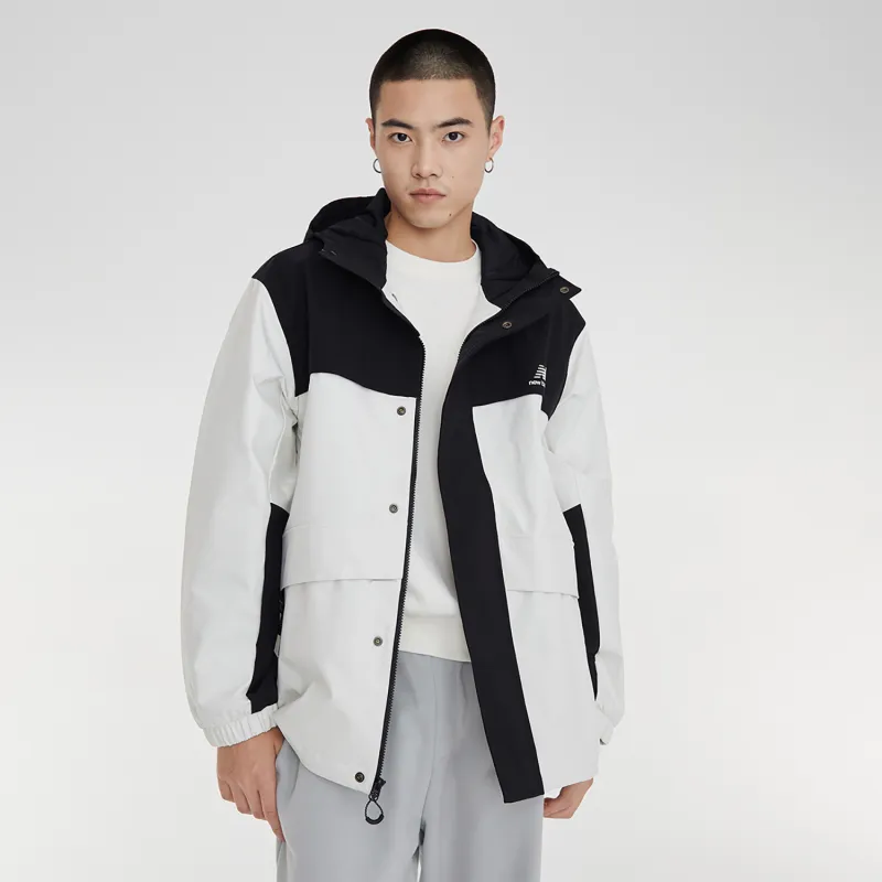 New Balance SDS Jackets Men Black/White-9