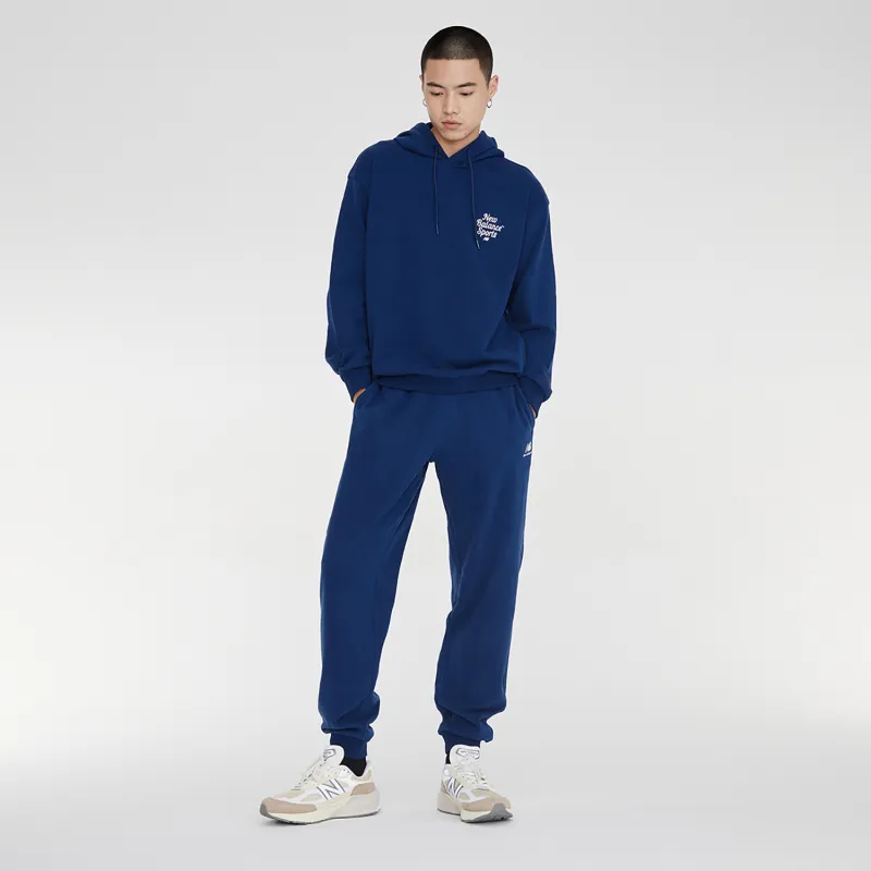 New Balance Sweatshirts Unisex Navy Blue-3