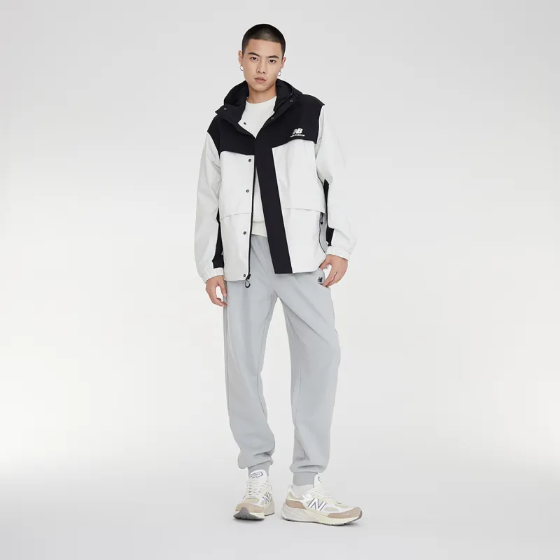 New Balance SDS Jackets Men Black/White-5