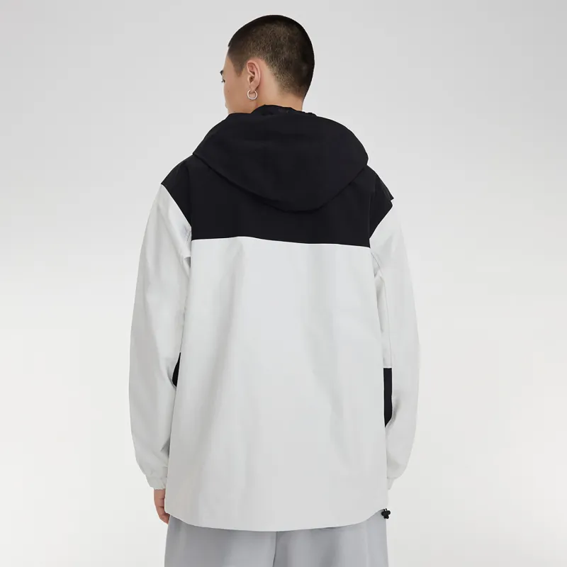 New Balance SDS Jackets Men Black/White-7
