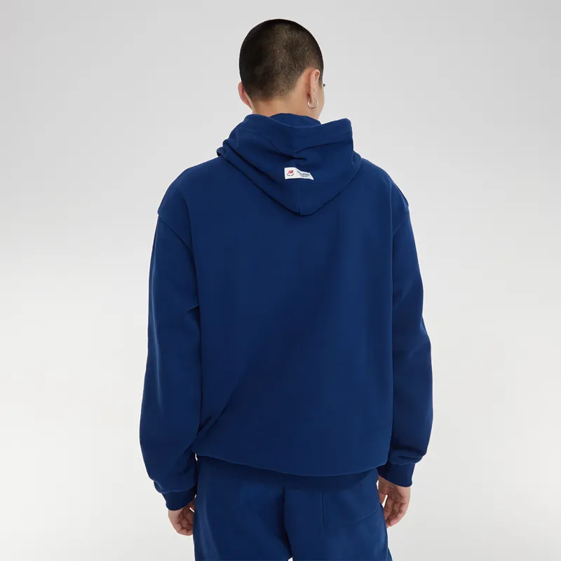 New Balance Sweatshirts Unisex Navy Blue-4