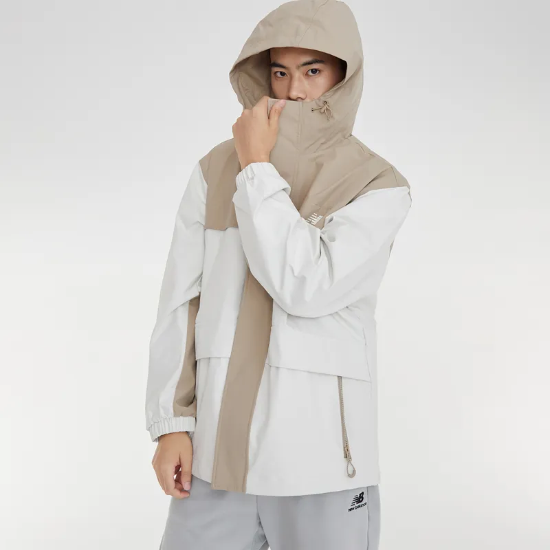 New Balance Jackets Men Khaki-9